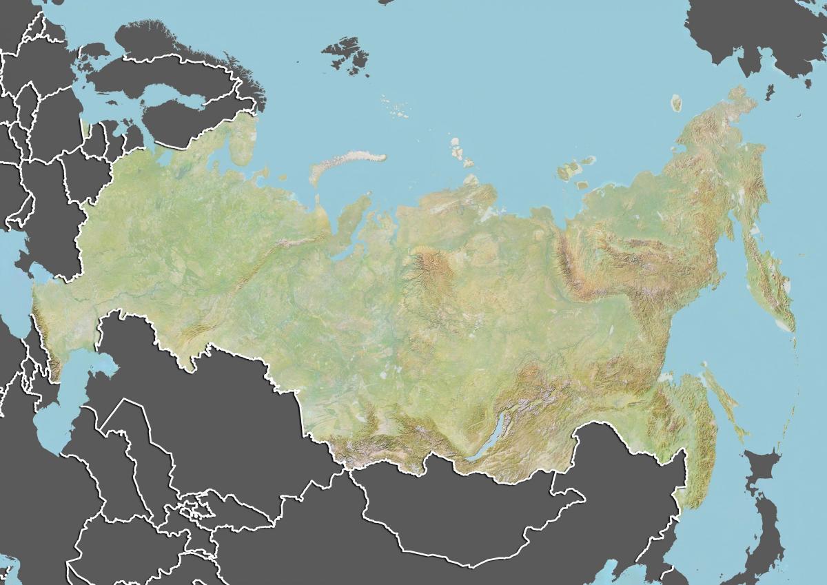 kaart van Kasakstan geografie