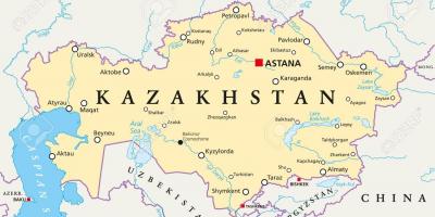 Kaart van astana Kazakhstan